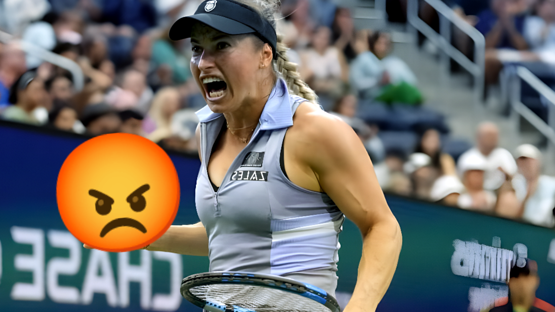 Putintseva fuori di sé all'US Open: "Esplode di rabbia contro una raccattapalle"